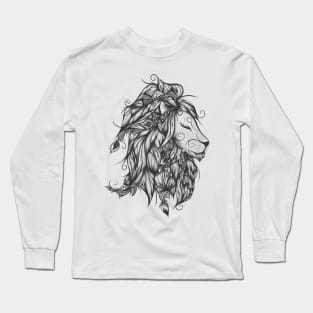 Poetic Lion Long Sleeve T-Shirt